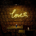 Love Heart Wedding Led Neon Sign - Reels Custom