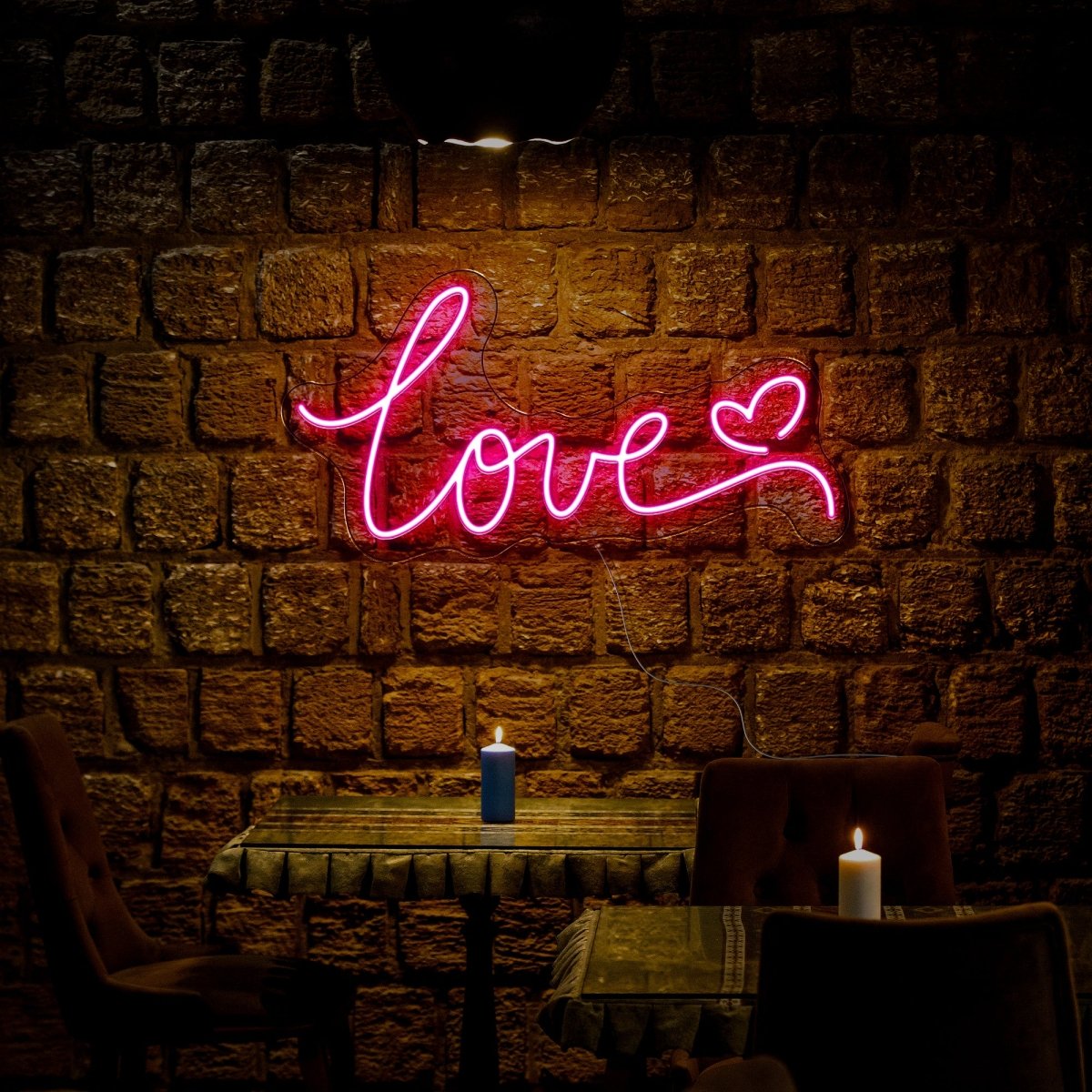 Love Heart Wedding Led Neon Sign - Reels Custom