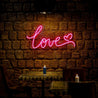 Love Heart Wedding Led Neon Sign - Reels Custom