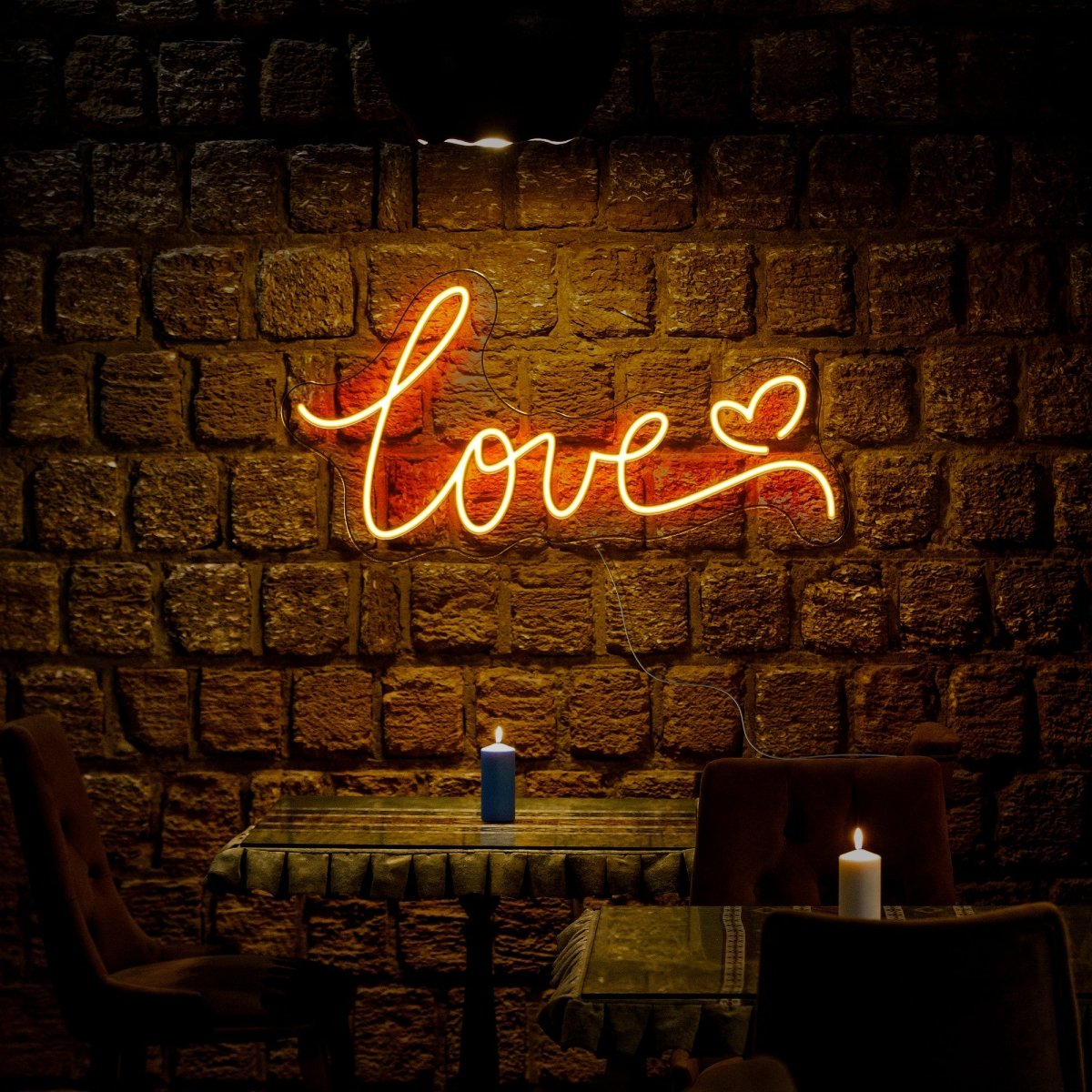 Love Heart Wedding Led Neon Sign - Reels Custom