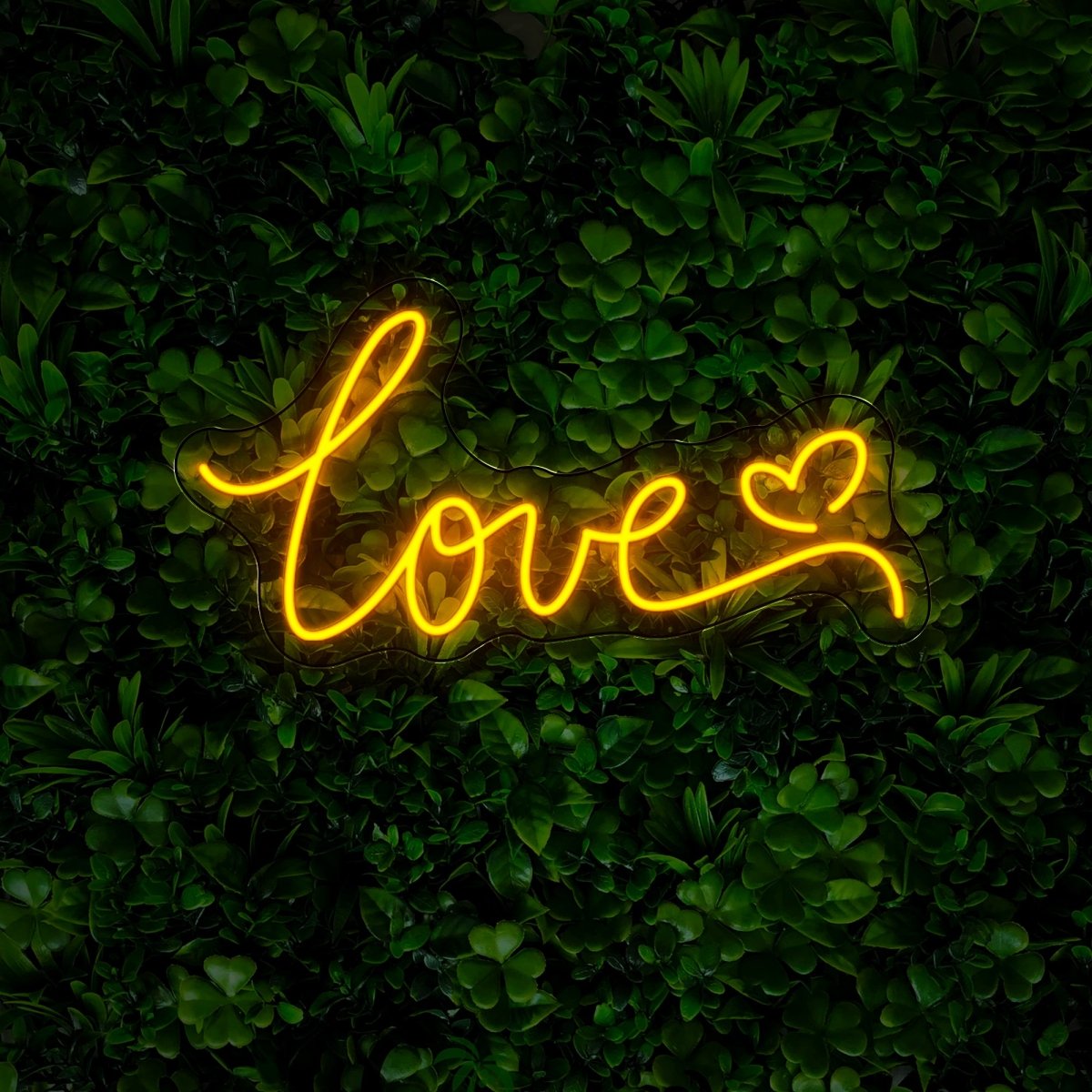 Love Heart Wedding Led Neon Sign - Reels Custom