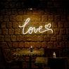 Love Heart Wedding Led Neon Sign - Reels Custom