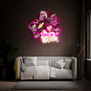 Love is in the Hair Artwork Led Neon Sign - Reels Custom