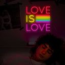 Love Is Love LGBT Neon Sign - Reels Custom