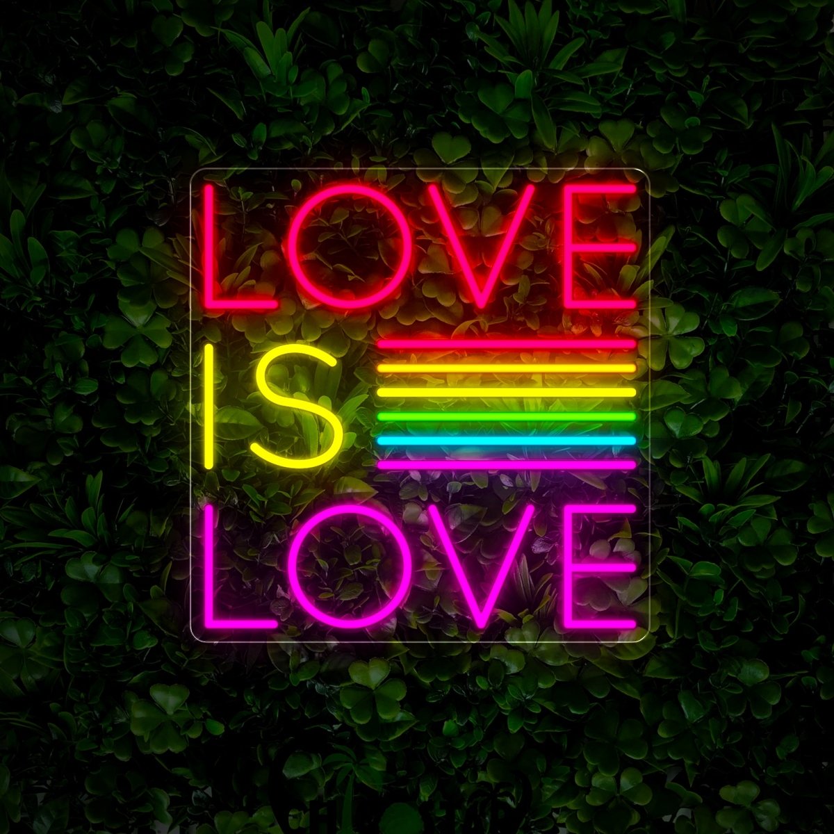 Love Is Love LGBT Neon Sign - Reels Custom