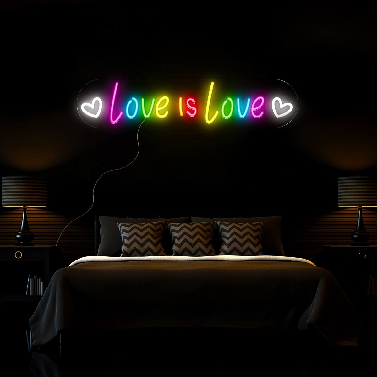 Love Is Love Neon Sign - Reels Custom