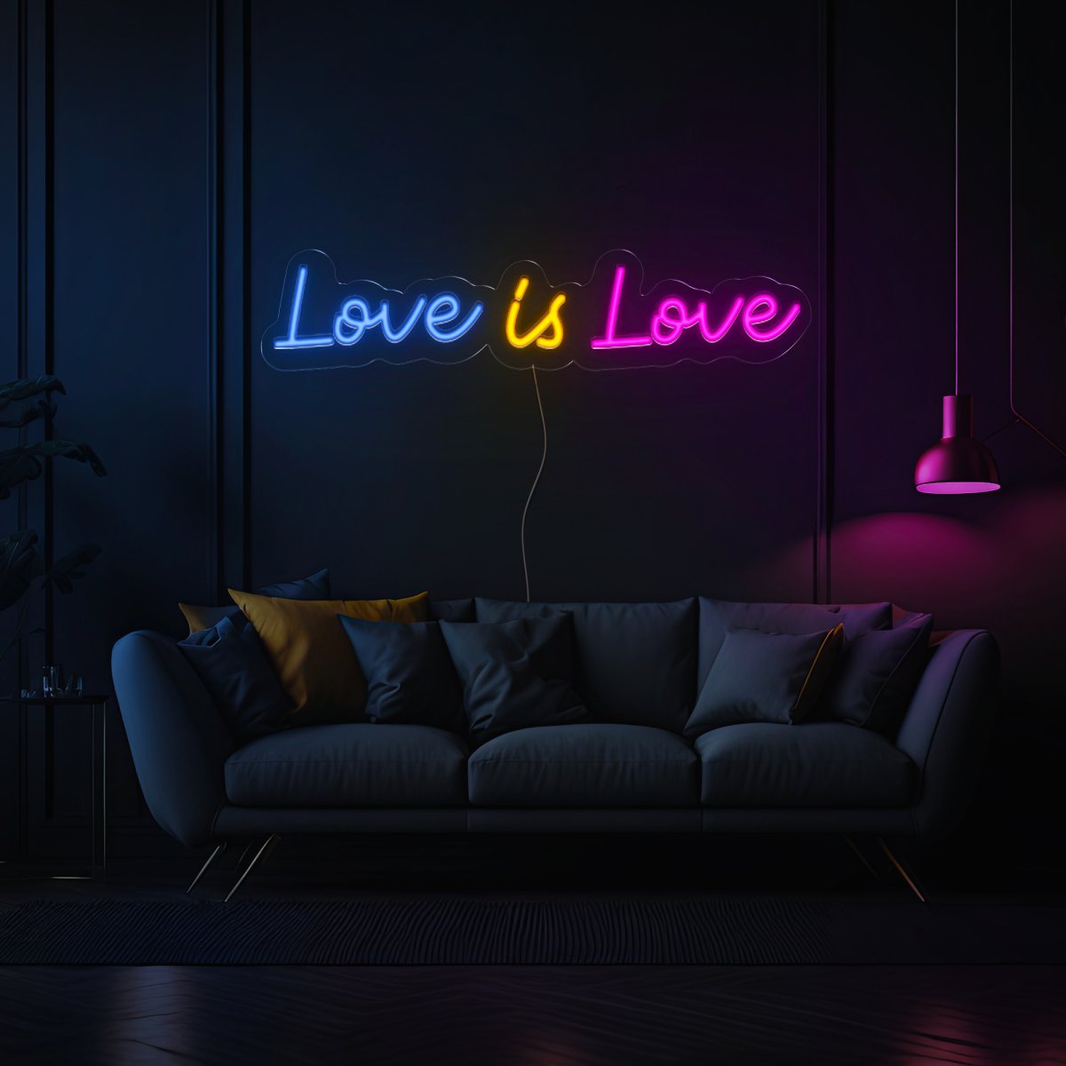 Love Is Love Wedding Led Neon Sign - Reels Custom