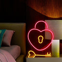 Love Lock Neon Sign - Reels Custom