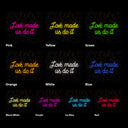 Love Made Us Do It Neon Sign - Reels Custom