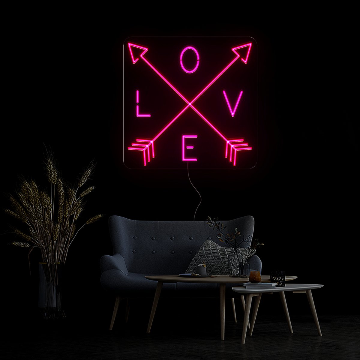 Love Neon Sign - Reels Custom