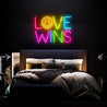 Love Wins, LGBT Neon Sign - Reels Custom