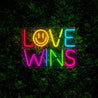 Love Wins, LGBT Neon Sign - Reels Custom