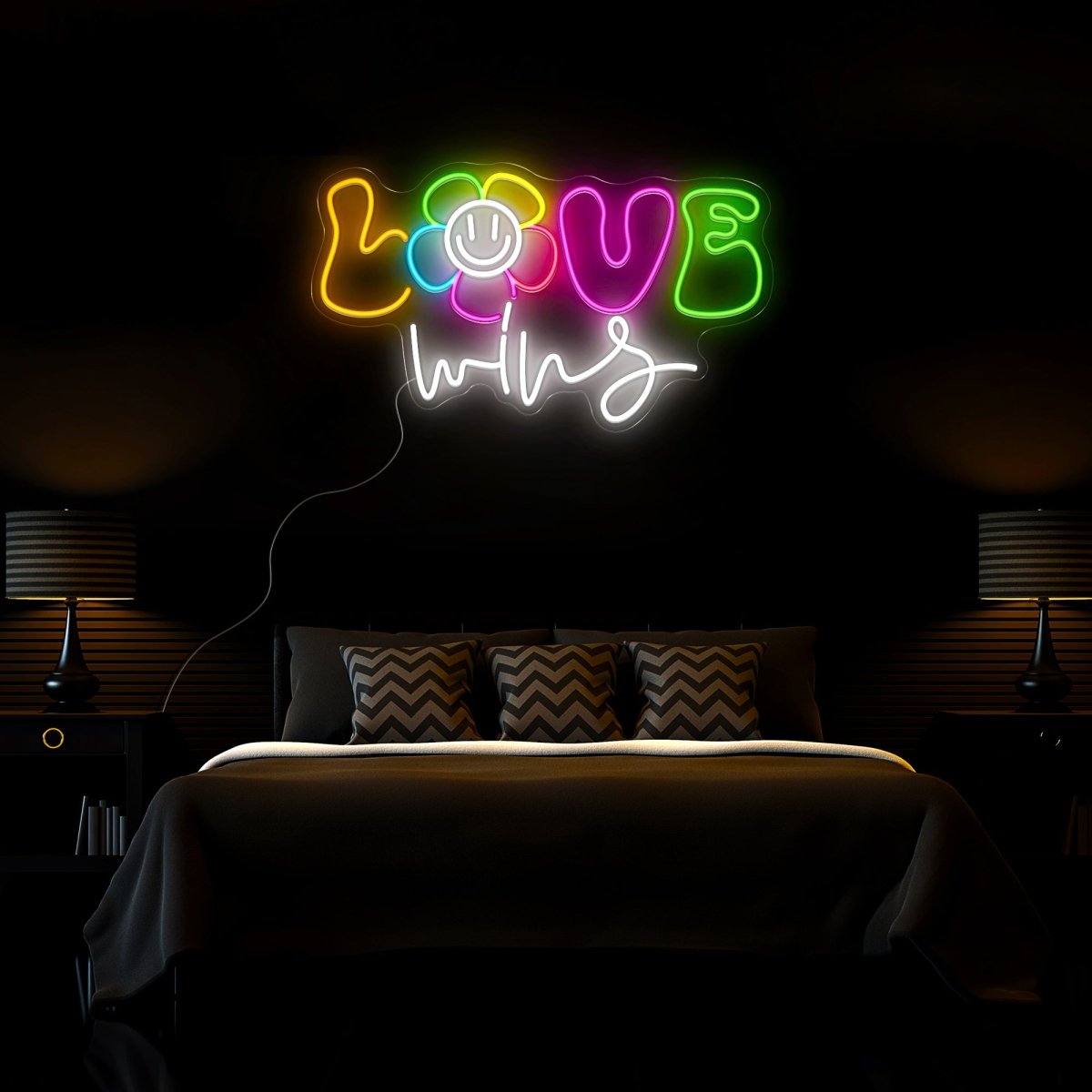 Love Wins Neon Sign - Reels Custom