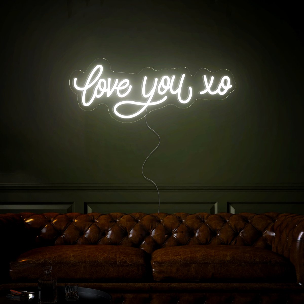 Love You XO Neon Sign - Reels Custom