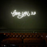 Love You XO Neon Sign - Reels Custom
