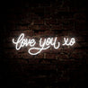 Love You XO Neon Sign - Reels Custom