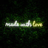 Made With Love Neon Sign - Reels Custom