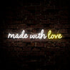 Made With Love Neon Sign - Reels Custom