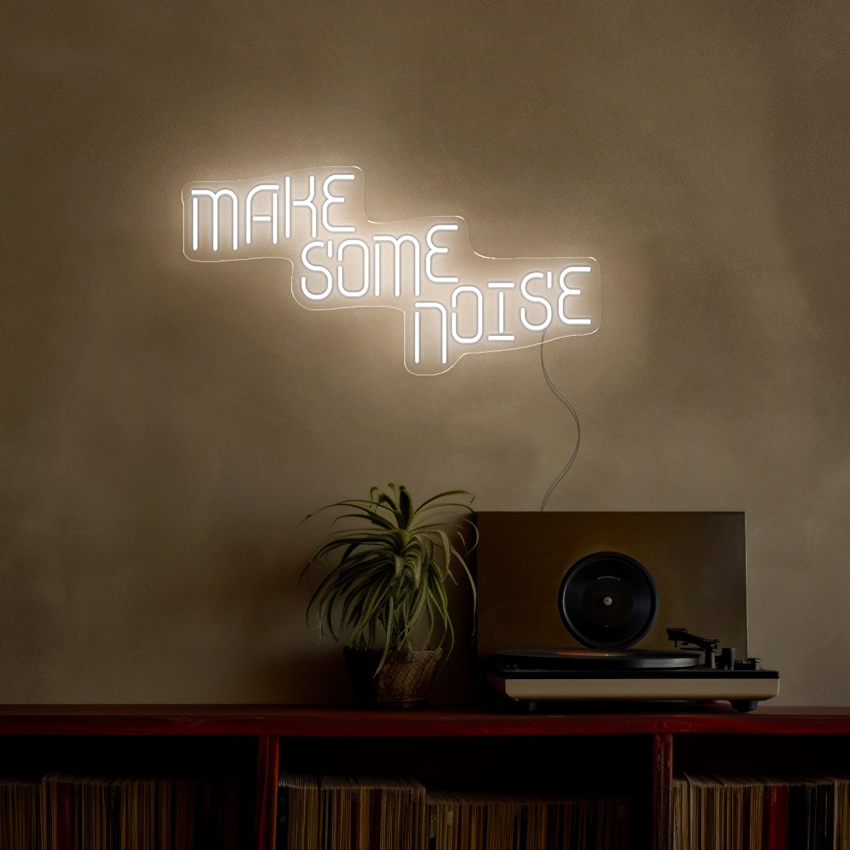 Make Some Noise Neon Sign - Reels Custom