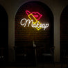 Makeup Lipstick Neon Sign - Reels Custom