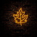 Maple Leaf Thanksgiving Neon Sign - Reels Custom