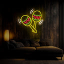 Maracas Led Neon Sign - Reels Custom