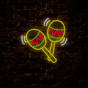 Maracas Led Neon Sign - Reels Custom