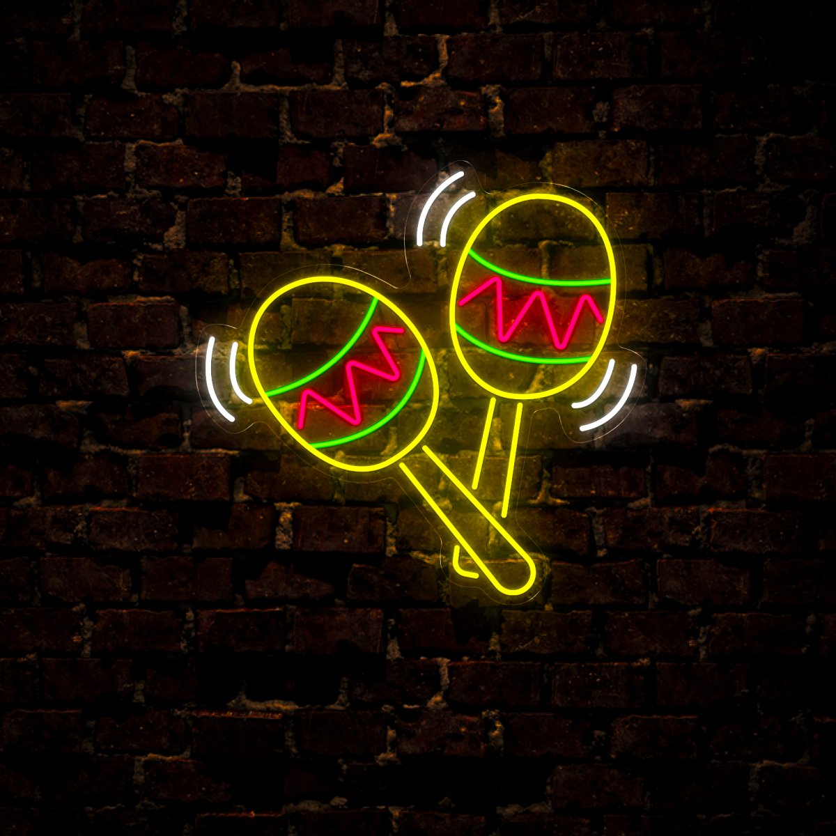 Maracas Led Neon Sign - Reels Custom