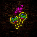 Maracas Neon Sign - Reels Custom