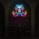 Mask Artwork Led Neon Sign - Reels Custom