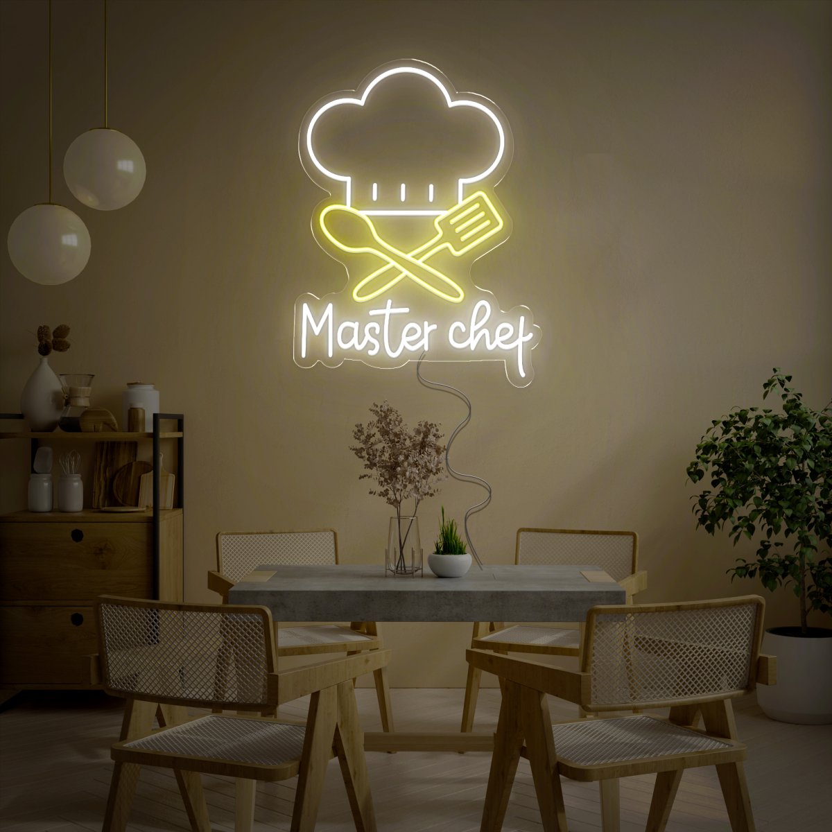 Master Chef Neon Sign - Reels Custom