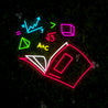Maths Book Led Neon Sign - Reels Custom
