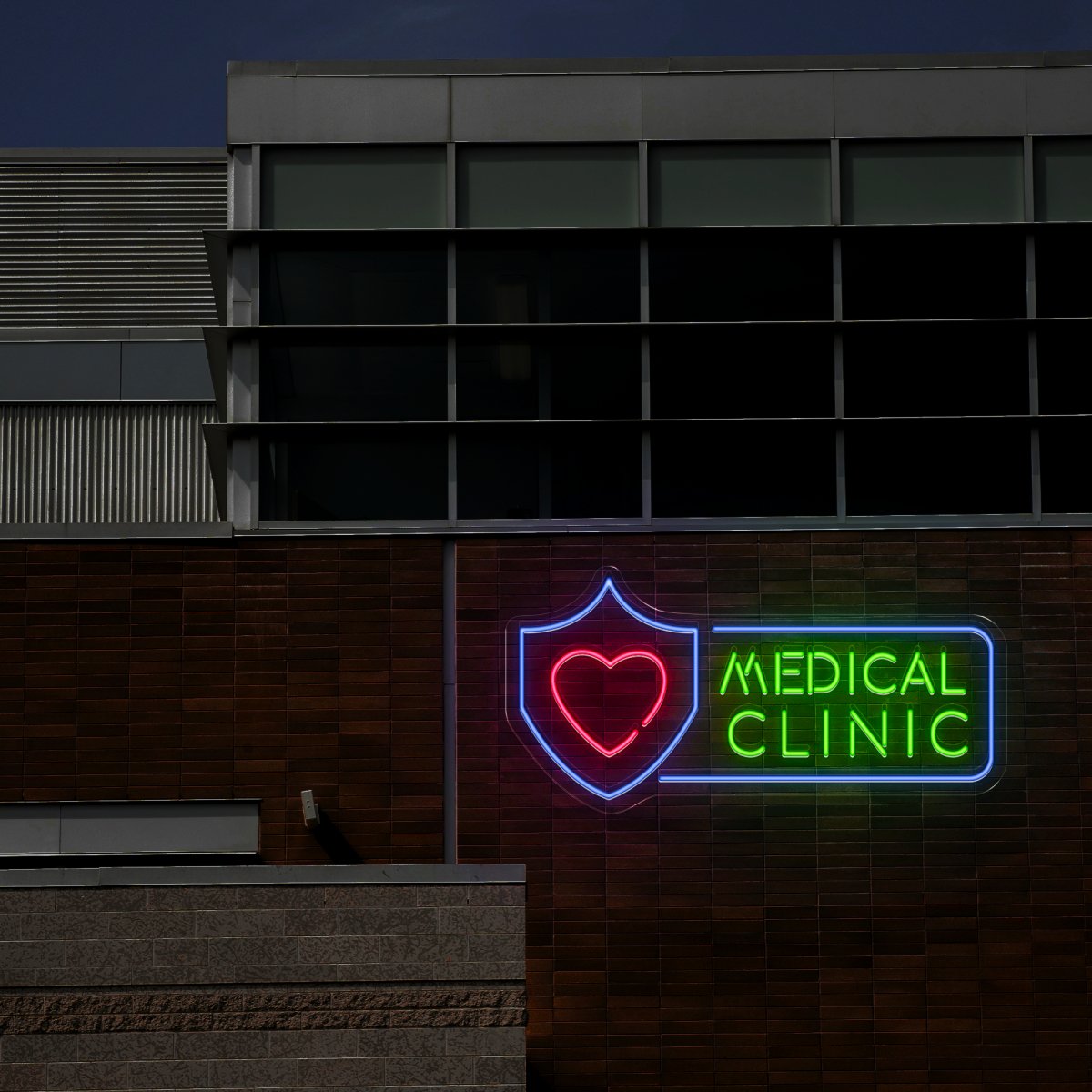Medical Clinic Neon Sign - Reels Custom