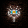 Melted One Eye Neon Sign - Reels Custom