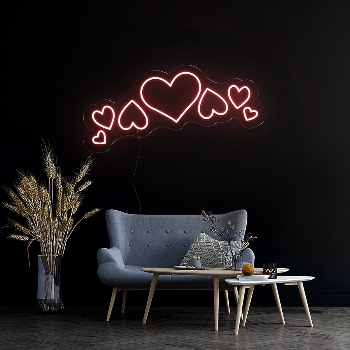 Melting Heart Led Neon Sign - Reels Custom