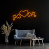 Melting Heart Led Neon Sign - Reels Custom