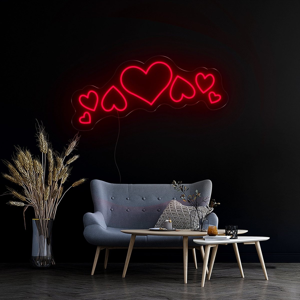 Melting Heart Led Neon Sign - Reels Custom