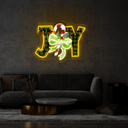 Merry Christmas Joy Artwork Led Neon Sign - Reels Custom