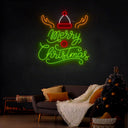 Merry Christmas Led Neon Sign - Reels Custom