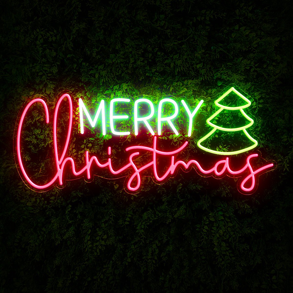 Merry Christmas Led Neon Sign - Reels Custom
