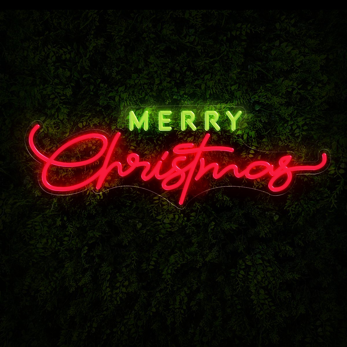 Merry Christmas Led Neon Sign - Reels Custom