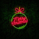 Merry Christmas Ornament Led Neon Sign - Reels Custom