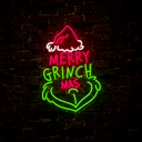 Merry Grinch - mas Led Neon Sign For The Holidays - Reels Custom