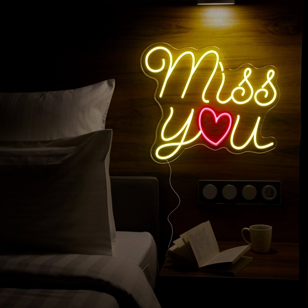 Miss You Neon Sign - Reels Custom