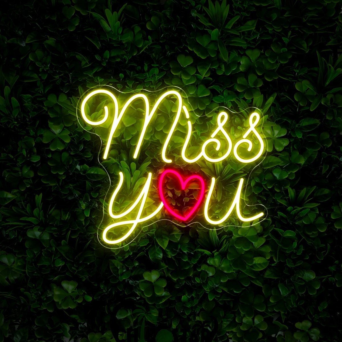 Miss You Neon Sign - Reels Custom