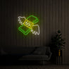 Money Flies Neon Sign - Reels Custom