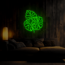 Monstera Leaf Led Neon Sign - Reels Custom