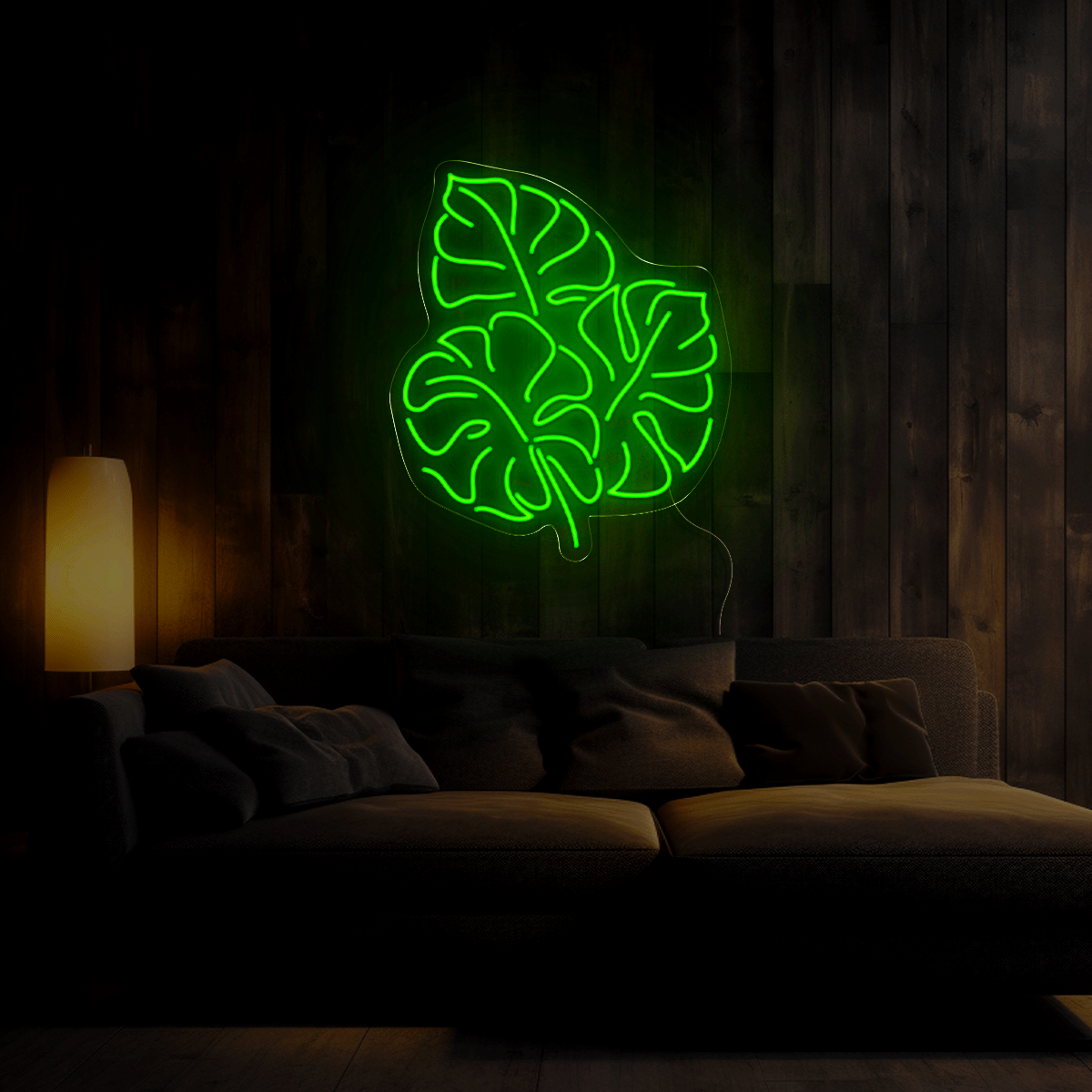 Monstera Leaf Led Neon Sign - Reels Custom