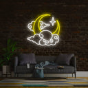 Moon Cloud Star Led Neon Sign - Reels Custom