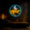 Moon Dunes Self-Standing Neon Sign - Reels Custom
